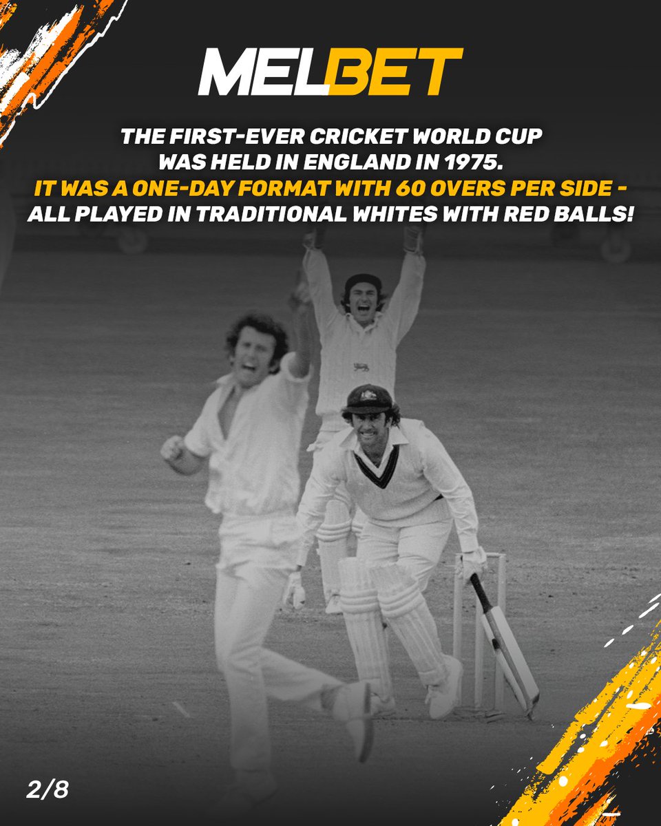 melbet_srilanka's tweet photo. ๐ The Cricket World Cup has seen it all โ legends, upsets, and unforgettable moments.
Swipe through to explore how this iconic tournament has evolved since 1975. ๐
https://t.co/1rkv4Kys9m
#IPL2025 #Melbet #CricketClash #AhmedabadShowdown #PlayBigWinBig #BonusGame https://t.co/DK0ZuQ2V4W