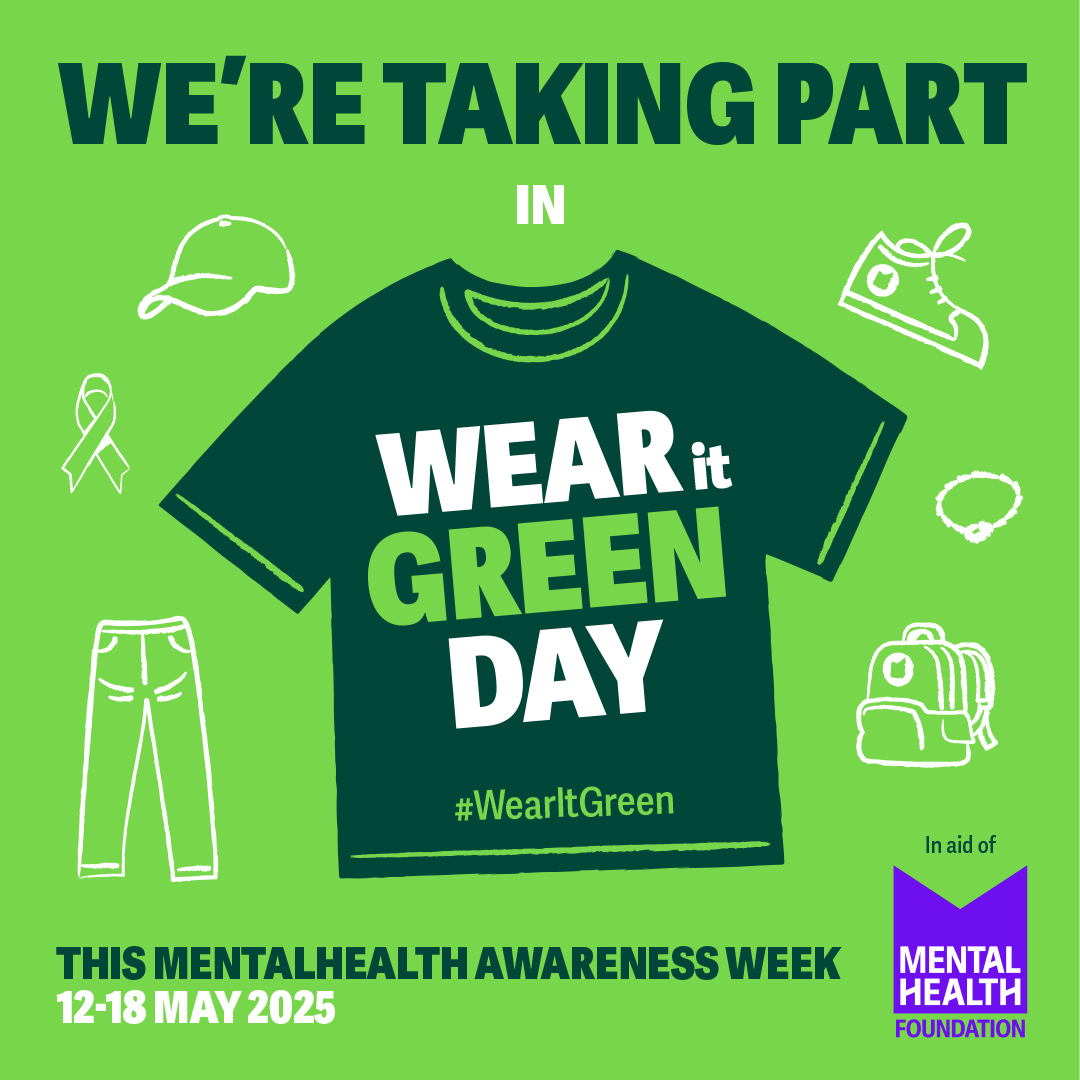 Bridgend Ravens (@bridgendravens) on Twitter photo Bridgend Ravens are proud to be taking part in <a href="/mentalhealth/">Mental Health Foundation</a> #MentalHealthAwarenessWeek
Join us for Wear It Green Day on Thursday 15th May and letβs turn the world green for good mental health and show what #ThisIsMyCommunity means.
#MentalHealthMatters
#WearItGreen
π Bridgend Ravens are proud to be taking part in <a href="/mentalhealth/">Mental Health Foundation</a> #MentalHealthAwarenessWeek
Join us for Wear It Green Day on Thursday 15th May and letβs turn the world green for good mental health and show what #ThisIsMyCommunity means.
#MentalHealthMatters
#WearItGreen
π