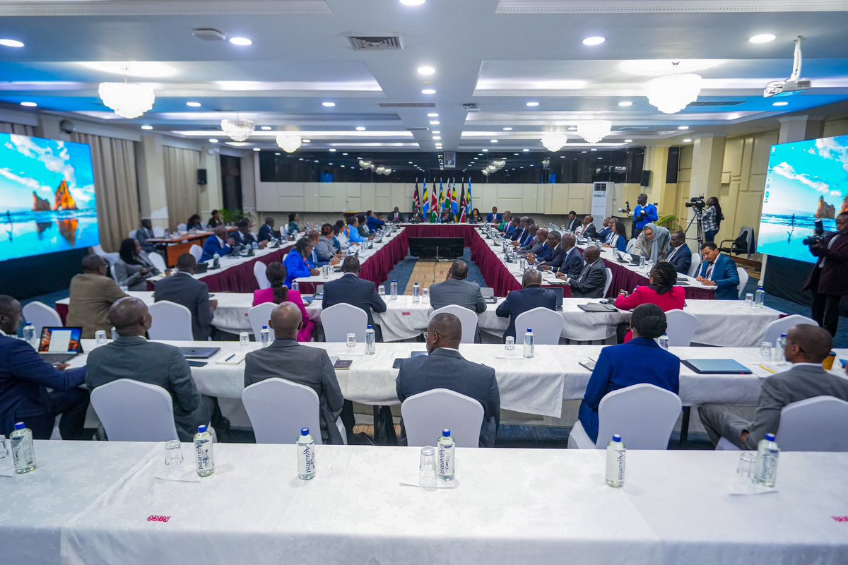 Ministry of Education, Kenya (MoE) (@eduminkenya) on Twitter photo PSs for Basic and Higher Education <a href="/JuliusKBitok/">Julius Kibet Bitok</a> and <a href="/Bettymuganda17/">Dr Beatrice Muganda Inyangala, CBS</a> joined the May PSs' meeting led by Hon.
Felix Koskei at KICC, aligning priorities, reviewing the midterm implementation status, and enhancing coordination for efficient, accountable impactful service delivery. PSs for Basic and Higher Education <a href="/JuliusKBitok/">Julius Kibet Bitok</a> and <a href="/Bettymuganda17/">Dr Beatrice Muganda Inyangala, CBS</a> joined the May PSs' meeting led by Hon.
Felix Koskei at KICC, aligning priorities, reviewing the midterm implementation status, and enhancing coordination for efficient, accountable impactful service delivery.