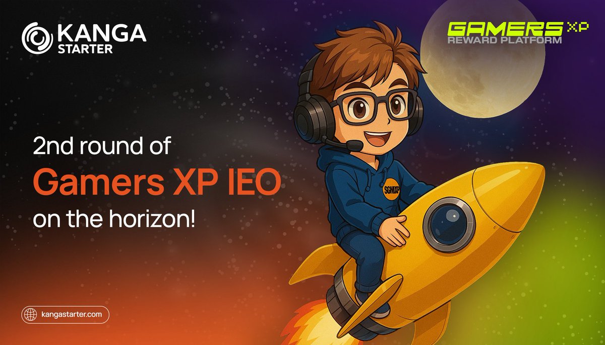 🎮 GamersXP combines Play, Ownership, &amp; Earnings in top games like Fortnite, CS2, and more! 💎

Our Proof of Achievement (PoA) technology changes everything. 🔥

🔜 Join the IEO on May 9th, 2025. at $0.005 per token!
🔗 trade.kanga.exchange/launchpad/GMXP 
#PlayToEarn #Web3 #GamingInnovation