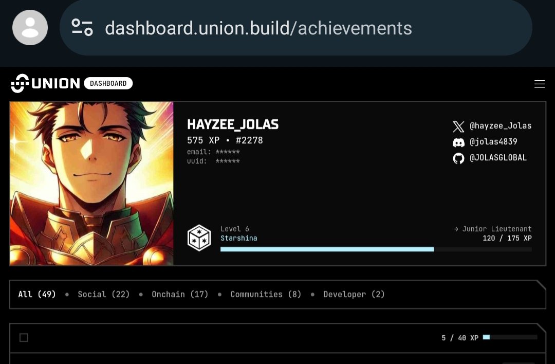 How many XPs have you racked up so far from your clicks on the <a href="/union_build/">Union</a> dashboard?

Drop your stats in the comments , let’s see who truly deserves the Click d’Or award!

Mine could’ve been higher if I had max clicked Testnet 8.

But no worries ,  I’m currently in queue for