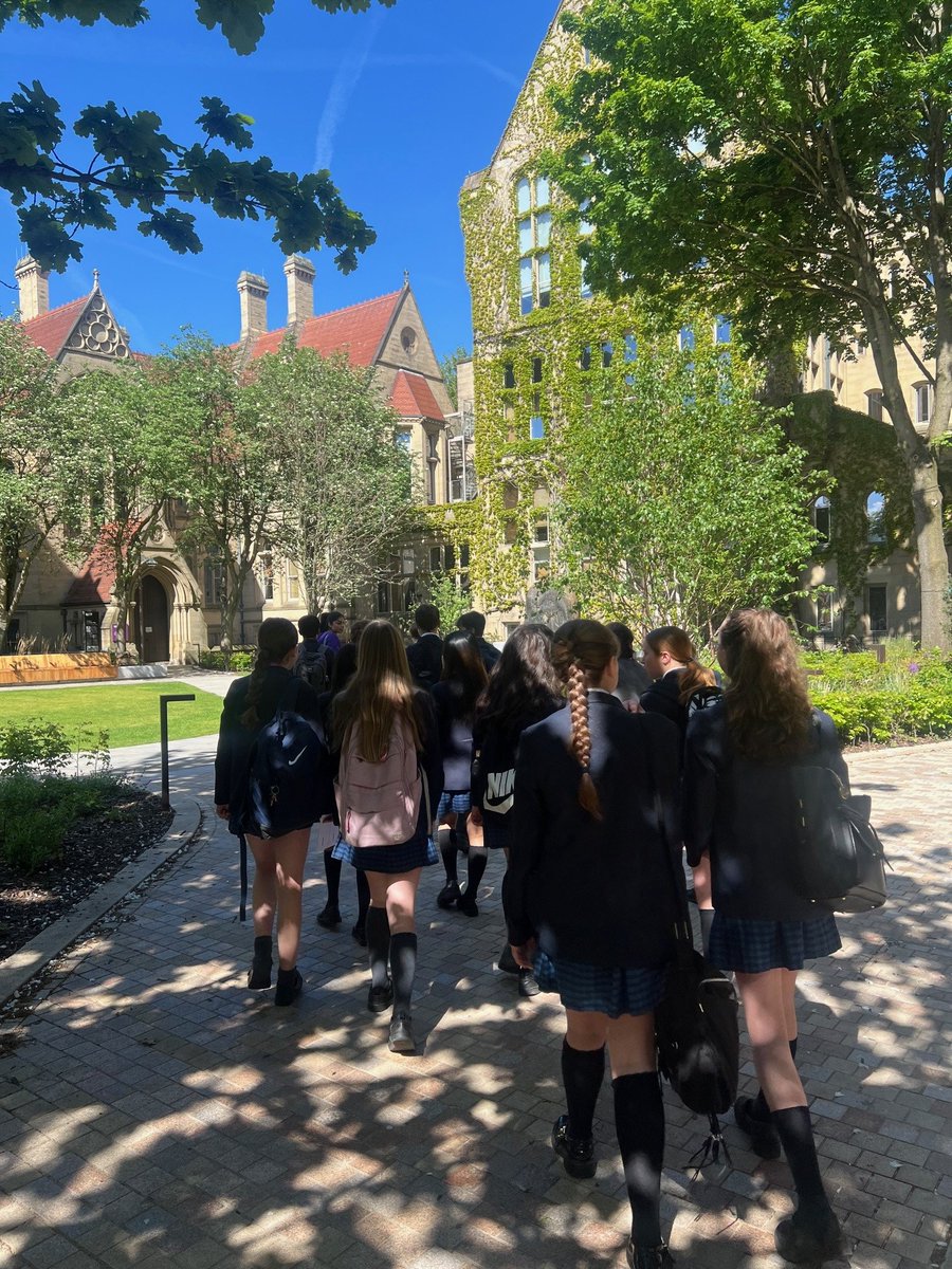 Our Yr 8 Sale Scholars had a fantastic day at The Uni of Manchester, exploring what higher education has to offer &amp; inspiring them for the future! Students attended an insightful lecture on the pathways into university &amp; enjoyed a campus tour led by student ambassadors! 🎓💫