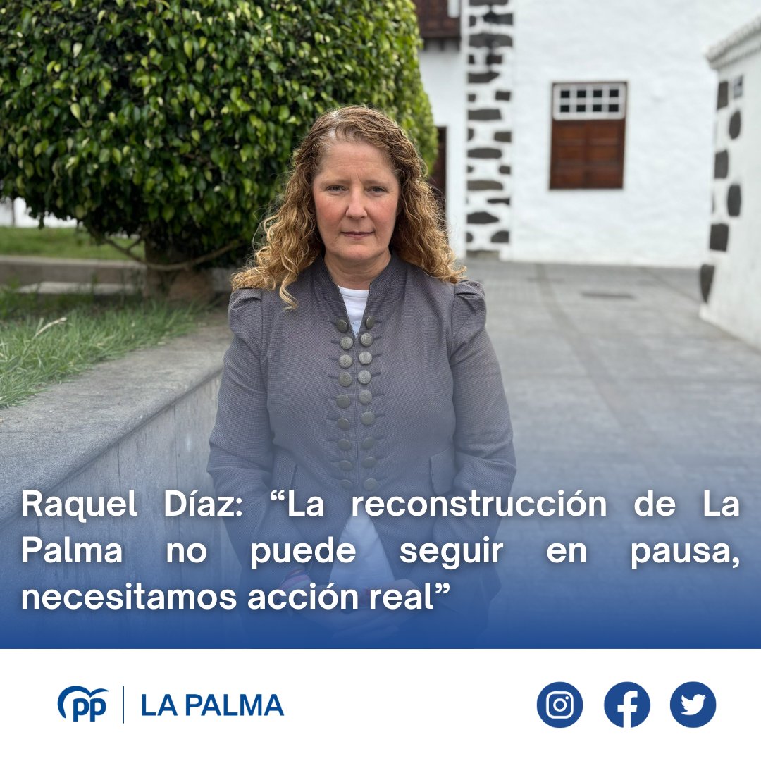 Ante la inacción del Gobierno de Sánchez la diputada regional exige soluciones que garanticen la transferencia inmediata de los 100 millones de euros correspondientes a las anualidades de 2024 y 2025.

#PPdeLaPalma

eltime.es/politica/53305…