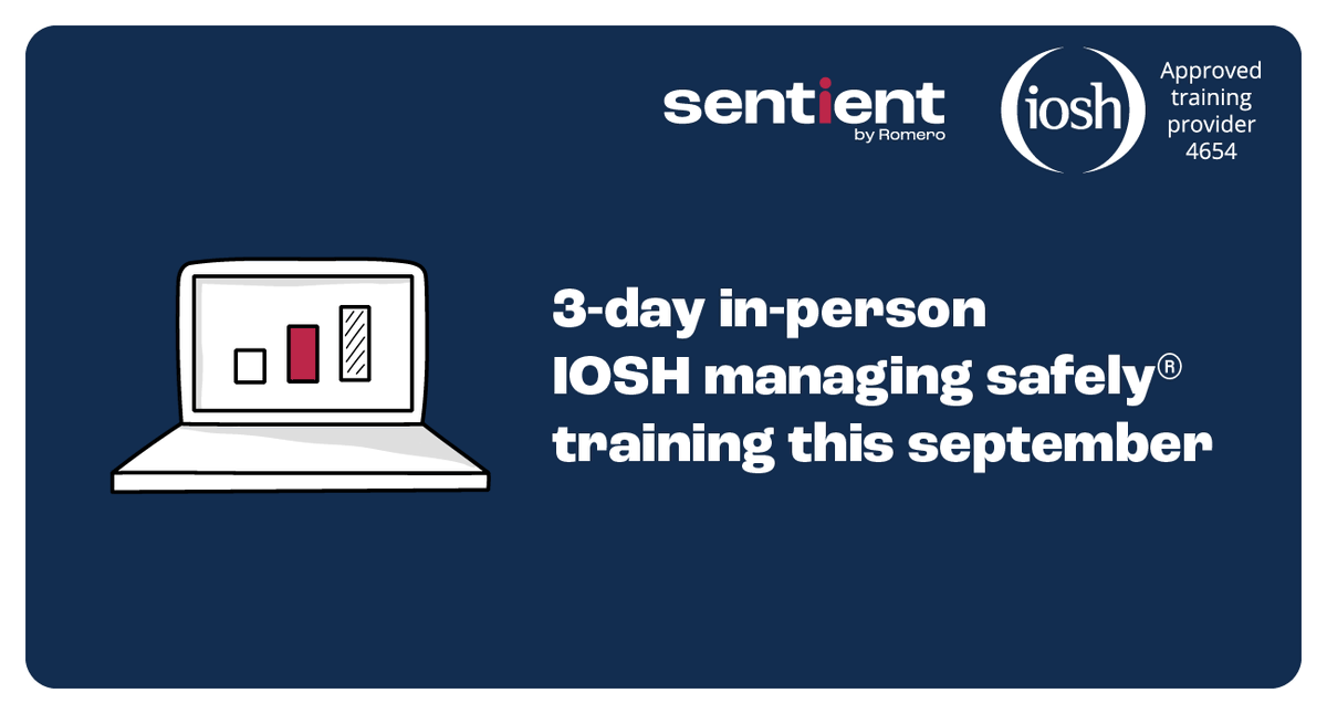 SentientUk's tweet photo. Our in-house IOSH Managing Safely® provides industry leading insight and hands on experience in health &amp; safety management for your team.

Find out more &amp; book our training course for this September for just £450+VAT 👇
https://t.co/SKJhpQY6OH

#IOSH #IOSHManagingSafely https://t.co/5c7kLHWeIn