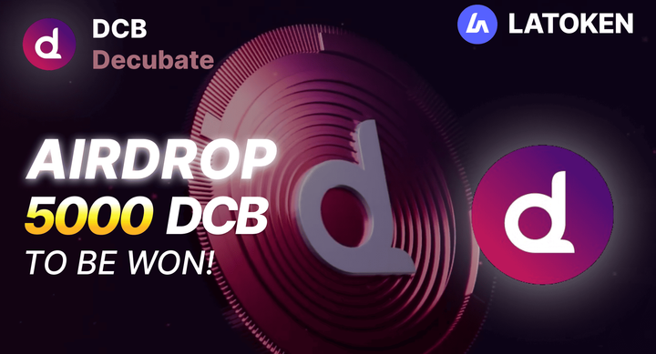🏆 5000 Decubate Token (DCB) AIRDROP on #LATOKEN #DCB

🔥 7 Winners get $4 in DCB, selected randomly.
✅ Complete 4 simple tasks to qualify.
📲 Tag 5 friends &amp; Retweet.
⏰ May 7th – May 9th, 2025.
📈 Trade and win guaranteed 204 DCB

JOIN AIRDROP 👉 go.latoken.com/nzqu/3833