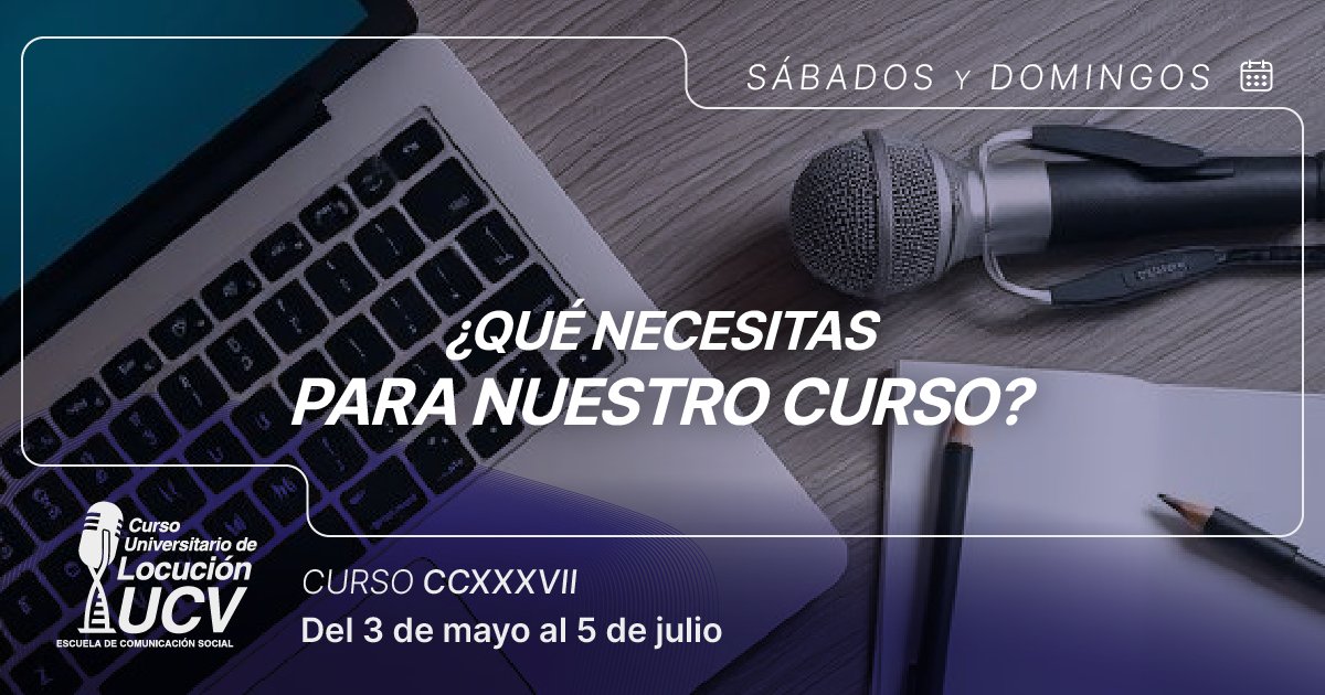 👉🏻¿Cuáles son los requisitos para nuestro curso?
Cédula de identidad, título universitario en cualquier carrera, de cualquier universidad y comprobante de pago
👉🏻¿Qué más se necesita? 
Un equipo (computadora, tableta o celular) con conexión a internet y disposición para aprender