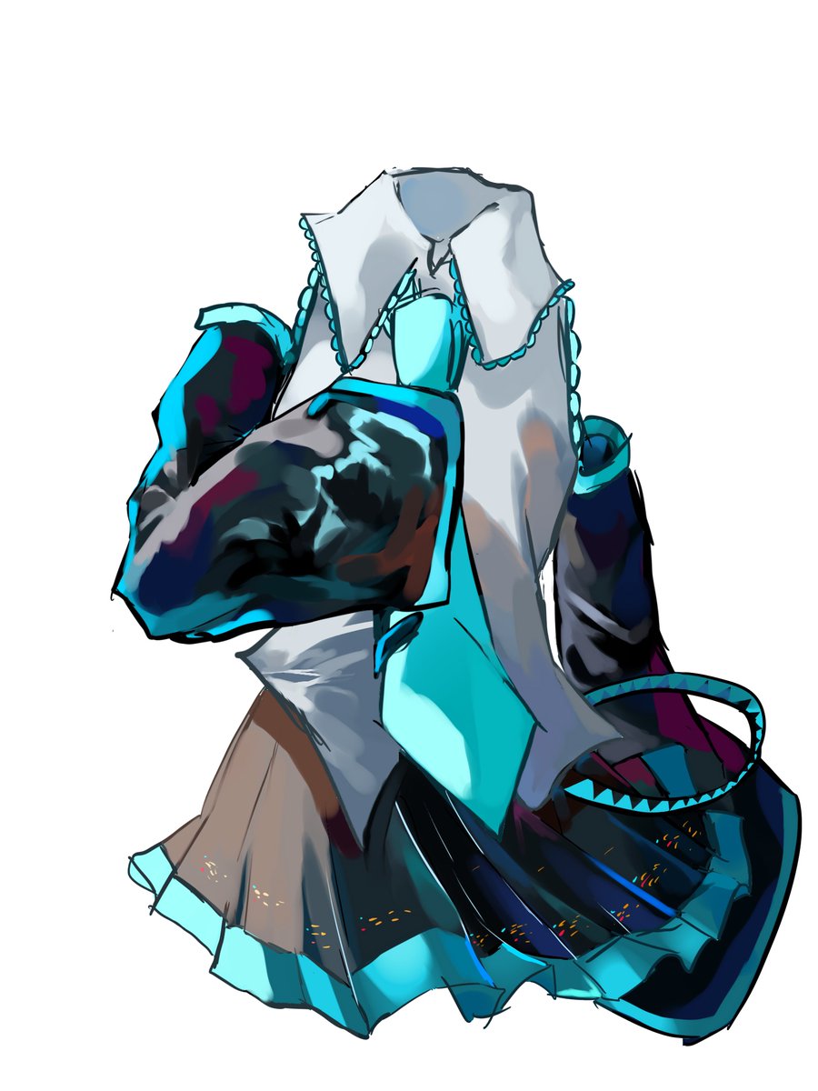 e__kake924's tweet image. 概念：初音ミク
#初音ミク　#イラスト