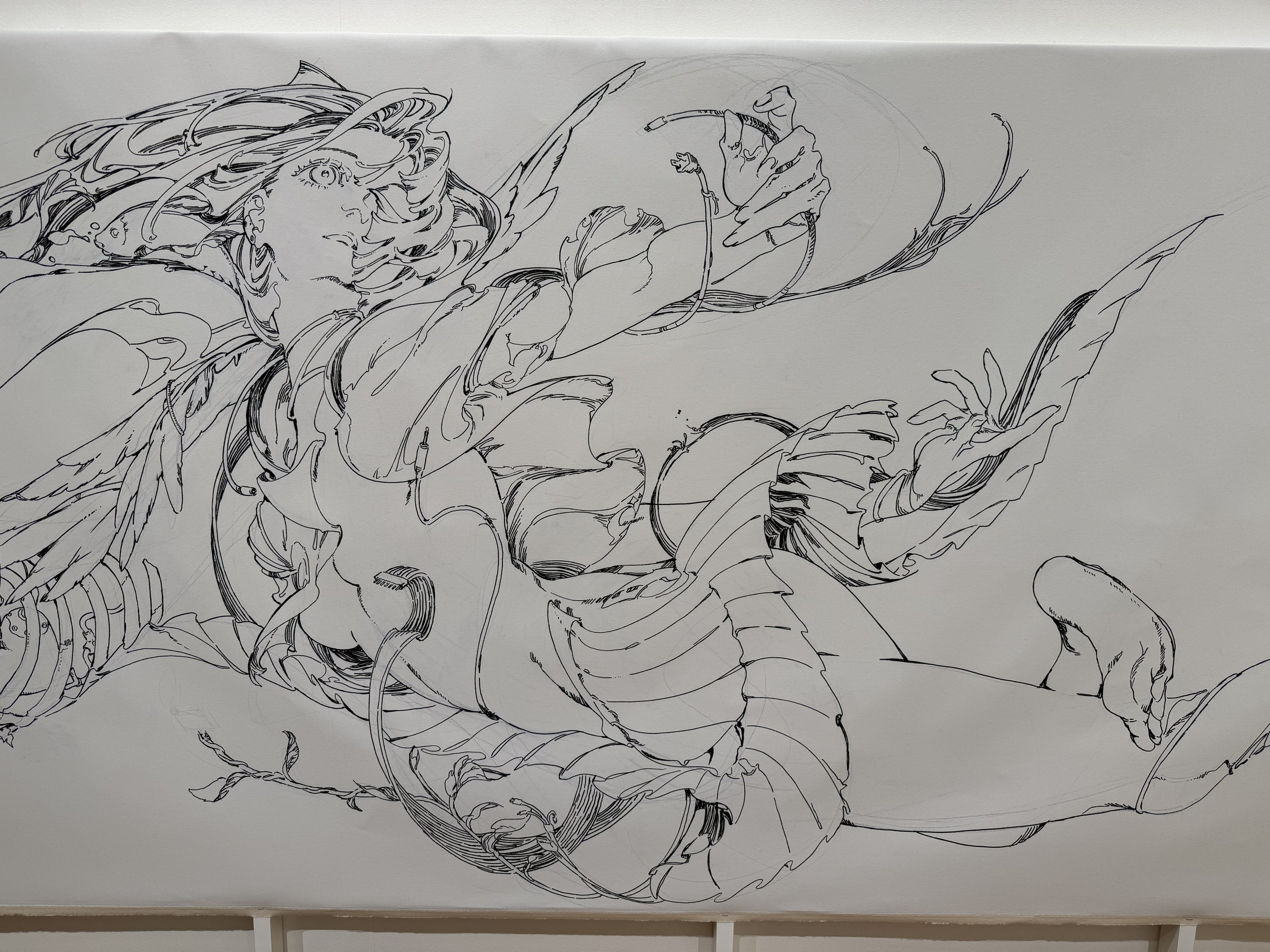 米山舞 ING ROUGH&SKETCH LINE WORK 線画集