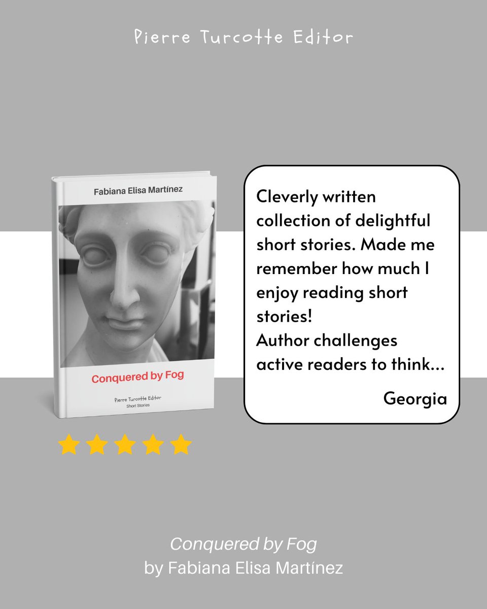 PTEditeur's tweet photo. One of our bestselling titles, this sharp and imaginative collection by Fabiana Elisa Martínez is winning hearts and minds on Amazon!
💬Readers love the wit, depth, and the way it invites reflection — short fiction at its finest.
👉https://t.co/GGBnL4pWfC https://t.co/Xi3TXGeqx1