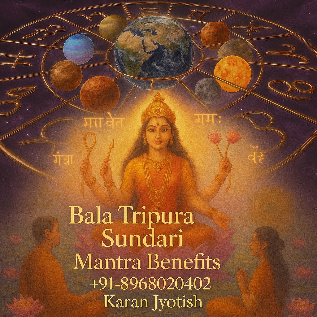 Karanjyotish7's tweet image. Bala Tripura Sundari Mantra Benefits !!

Facing an issue? Contact us at 📞89680 20402. We&apos;re available 24/7, domestically and abroad.

karanjyotish.com/bala-tripura-s…

#astrologer #loveastrologer #lovemarriagesolution #vashikaran #astrology #palmreader
