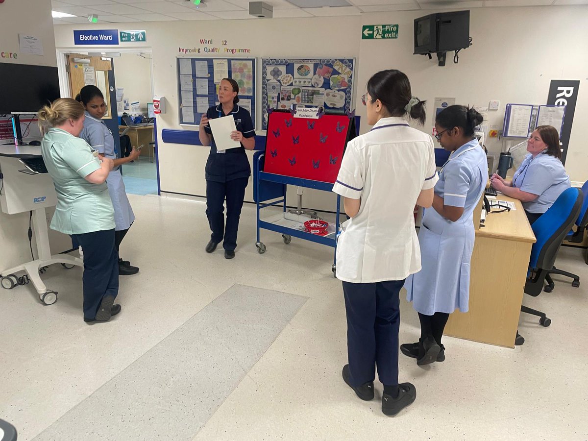 We've kicked off our May Roadshow - looking at the care and documentation requirements after a patient death. 
Keep an eye out for us over the next few weeks! 🦋