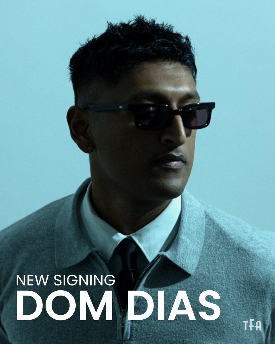 TFA is thrilled to welcome @domdias 🎶
