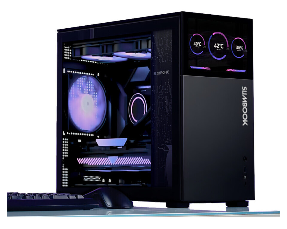 TechPowerUp's tweet image. Slimbook Intros Kymera Black: High-Performance Linux PC for Gamers and Content Creators tpu.me/cujc