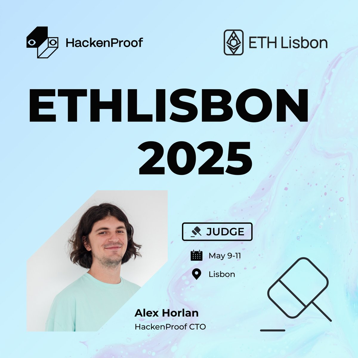 HackenProof (@hackenproof) on Twitter photo Exciting news!
Our CTO, <a href="/d0rsky/">sashkoπΊπ¦</a>, will be a judge at <a href="/ETHLisbon/">ETHLisbon π΅πΉ</a> !
He'll be helping to choose the next wave of innovative projects at this incredible event. Exciting news!
Our CTO, <a href="/d0rsky/">sashkoπΊπ¦</a>, will be a judge at <a href="/ETHLisbon/">ETHLisbon π΅πΉ</a> !
He'll be helping to choose the next wave of innovative projects at this incredible event.