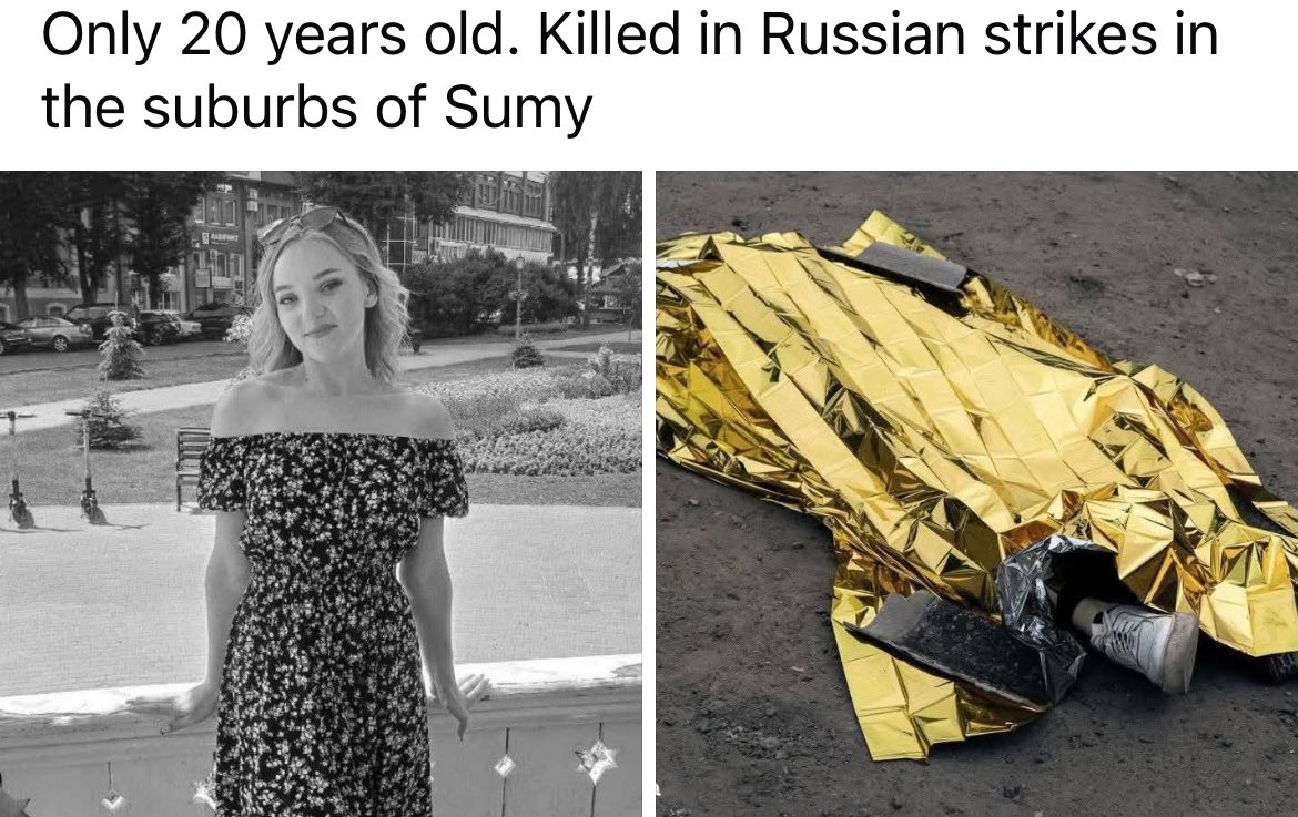 Evil Russians killed this girl