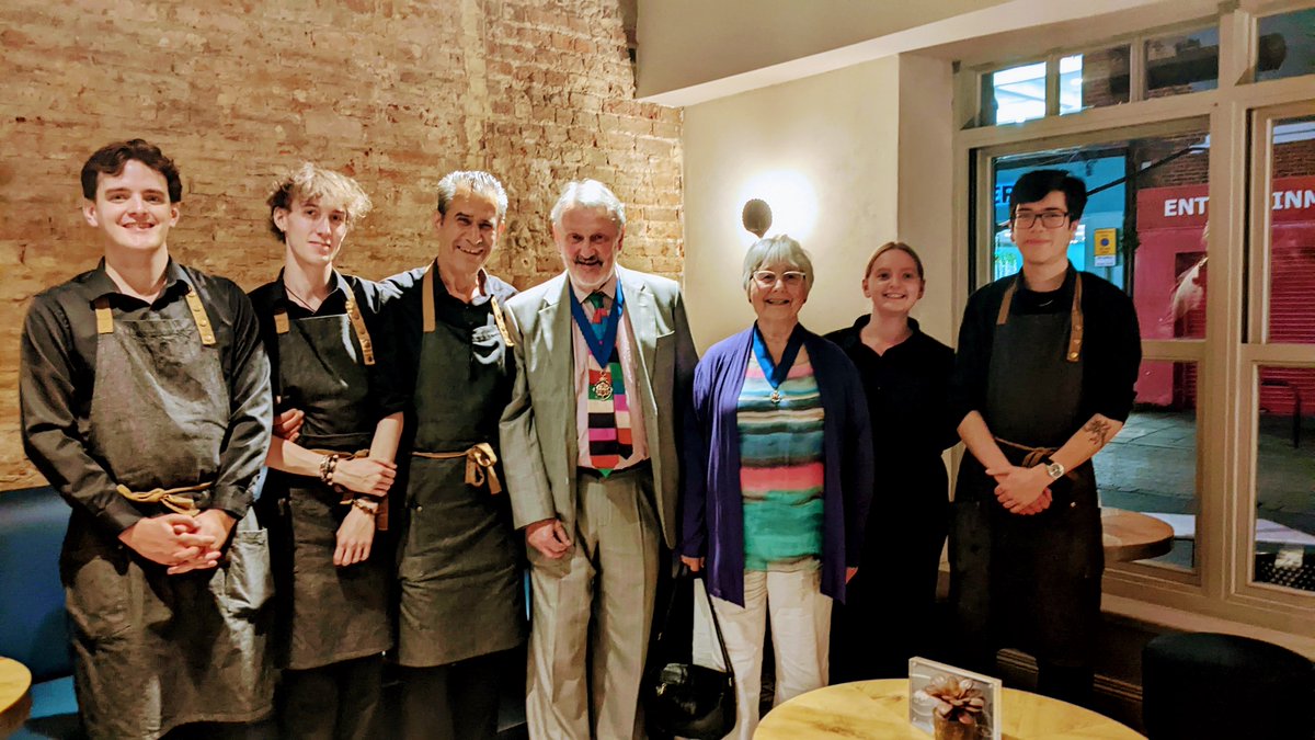 Mayor of Winchester (@mayorwinchester) on Twitter photo Thank you to all who attended <a href="/MayorWinchester/">Mayor of Winchester</a> Cllr Russell Gordon-Smith’s recent Mayoral Charities fundraising meal in <a href="/SteinWinchester/">RickStein, Winchester</a>, & to the fantastic team who looked after everyone on the night- L-R: Henry, Liam, Ali, Fiona & Aiden, pictured with the Mayor & Mayoress 1/2 Thank you to all who attended <a href="/MayorWinchester/">Mayor of Winchester</a> Cllr Russell Gordon-Smith’s recent Mayoral Charities fundraising meal in <a href="/SteinWinchester/">RickStein, Winchester</a>, & to the fantastic team who looked after everyone on the night- L-R: Henry, Liam, Ali, Fiona & Aiden, pictured with the Mayor & Mayoress 1/2
