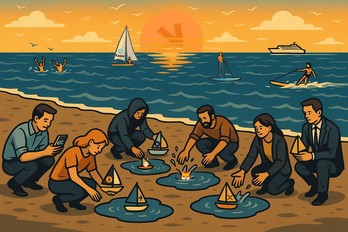 The launch of Crescendo 1.0.0 for Kaspa was monumental, flawless, making waves across the cryptosphere - having the potential to impact the entire planet, from commerce and banking to energy, shipping, stablecoins, and beyond.

Yet, like playing in puddles when they could be
