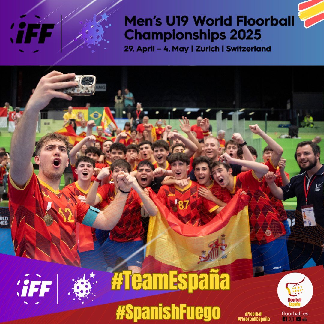 ¡Estos Chicos Merecen Ser Recibidos!
These boys deserve to be welcomed!
#Floorball #FloorballEspaña #TeamEspaña 
<a href="/deportegob/">CSD</a> <a href="/jmrdezuribes/">José Manuel Rodríguez Uribes</a> <a href="/Pilar_Alegria/">Pilar Alegría</a> <a href="/jigajbd/">Nacho Gago Alonso</a> <a href="/educaciongob/">Ministerio de Educación, FP y Deportes</a> <a href="/IFF_Floorball/">IFF</a>