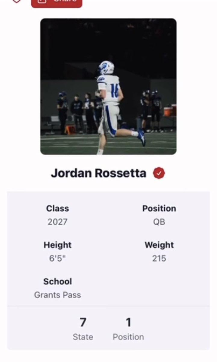 Jordan Rossetta (@jordanrossetta) on Twitter photo Thank you <a href="/JordanJ_/">Jordan Johnson</a> for the write up and to be put on the Oregon class of 27 team alongside with <a href="/TreytonPowers/">Treyton Powers</a> Thank you <a href="/JordanJ_/">Jordan Johnson</a> for the write up and to be put on the Oregon class of 27 team alongside with <a href="/TreytonPowers/">Treyton Powers</a>