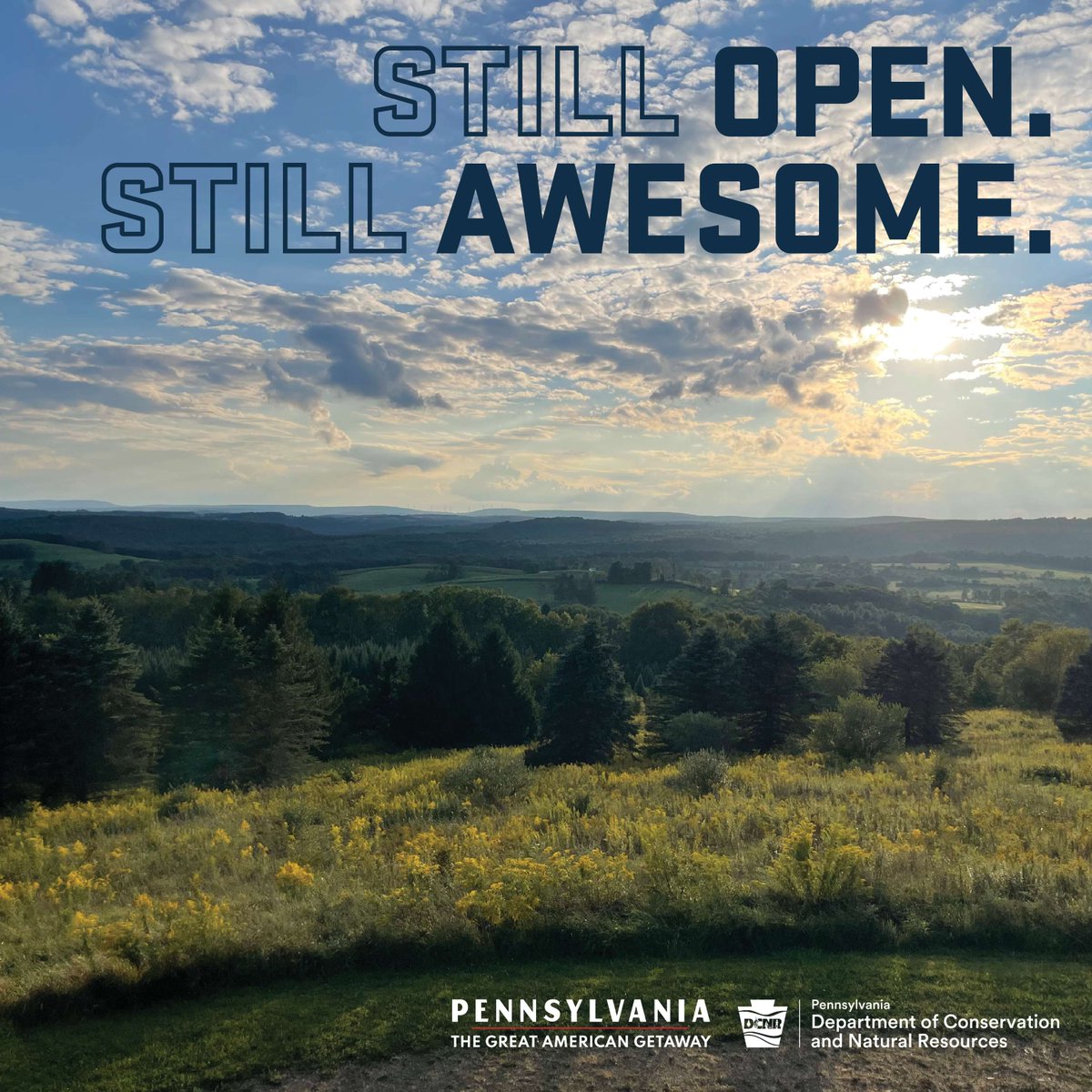 With breathtaking views and plenty of space for outdoor recreation, Pennsylvania's state parks are the perfect spots for your summer getaway(s)! 🌳

Reserve your site today → …sylvaniastateparks.reserveamerica.com 

#NTTW25