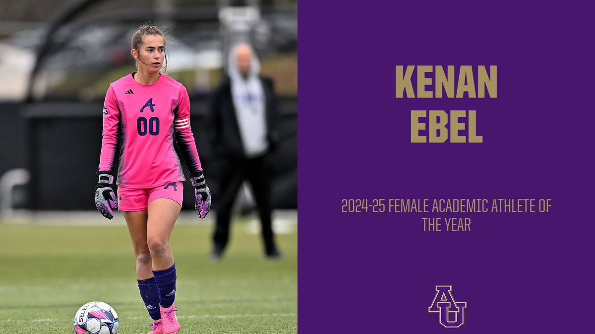 A member of the Daktronics Fall Scholar Athlete List, the Avila Dean’s List, as well as a three-time KCAC Defensive Player of the Week and an All-KCAC Second Team selection, <a href="/avila_wsoc/">Avila University Women's Soccer</a>’s Kenan Ebel is your 2024-25 Avila Athletics Female Academic Athlete of the Year!