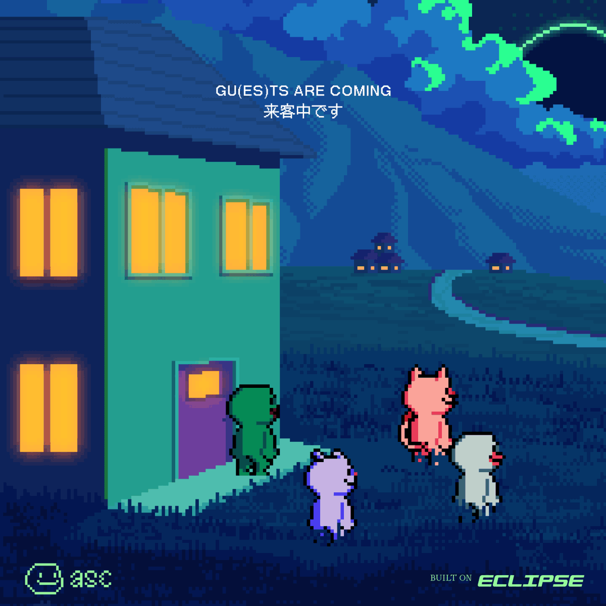 The Lunchbreak Committee presents:

GU(ES)TS ARE COMING — 来客中です

Built on <a href="/EclipseFND/">Eclipse</a>