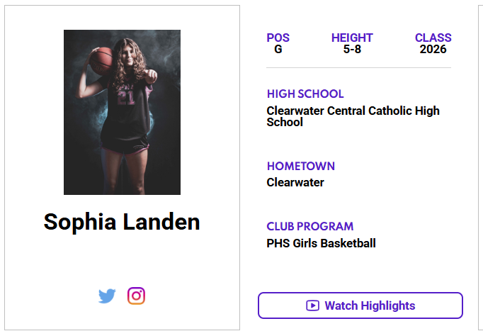 Florida Jr. All-Star GBB (@jrallstarfla) on Twitter photo Check out Sophia Landen's (<a href="/SophiaLanden26/">Sophia Landen</a>) ๐๐ผ๐๐๐๐พ๐๐๐๐ ๐๐๐ผ๐๐๐ ๐๐๐๐๐๐๐! โคต๏ธ
jrallstar.com/maxrecruit/maxโฆ
Start building your profile now at jrallstar.com/maxrecruit! Check out Sophia Landen's (<a href="/SophiaLanden26/">Sophia Landen</a>) ๐๐ผ๐๐๐๐พ๐๐๐๐ ๐๐๐ผ๐๐๐ ๐๐๐๐๐๐๐! โคต๏ธ
jrallstar.com/maxrecruit/maxโฆ
Start building your profile now at jrallstar.com/maxrecruit!
