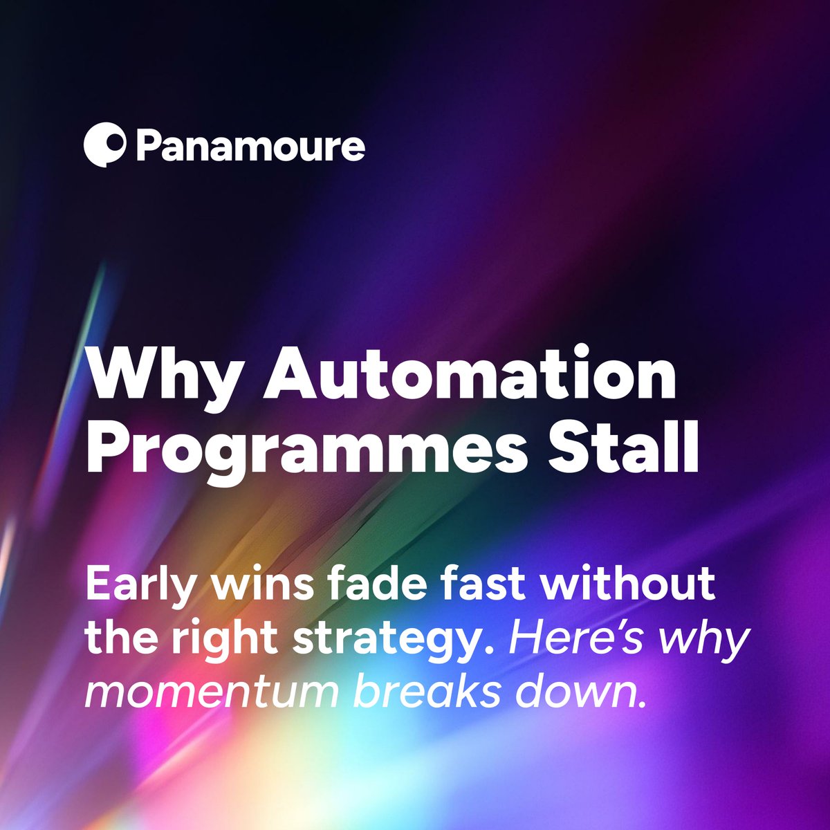 🚧 Hit a wall with automation? You’re not alone.

Many orgs stall after early wins.

Our latest whitepaper reveals: 
✔ Why efforts plateau 
✔ Risks of “pilot mode” 
✔ How to scale with impact

📥 Read more: bit.ly/44osXxz
 #AutomationStrategy #IntelligentAutomation