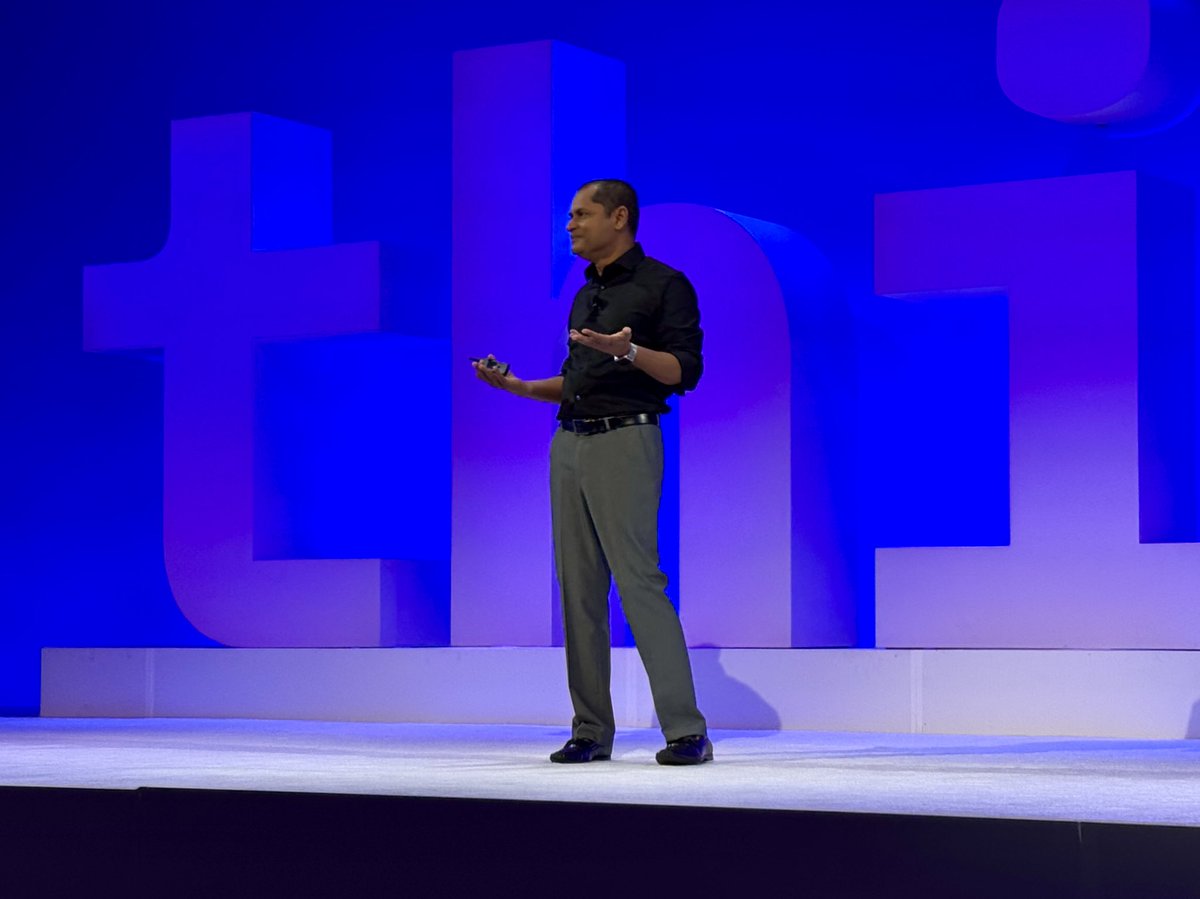 sarbjeetjohal's tweet image. “Agents are only as powerful as tools behind them.”, says Dinesh Nirmal of @IBM, and I agree! 

Dinesh Nirmal leads products for IBM Software. 

#IBMThink2025 #Think2025 #IBMThink