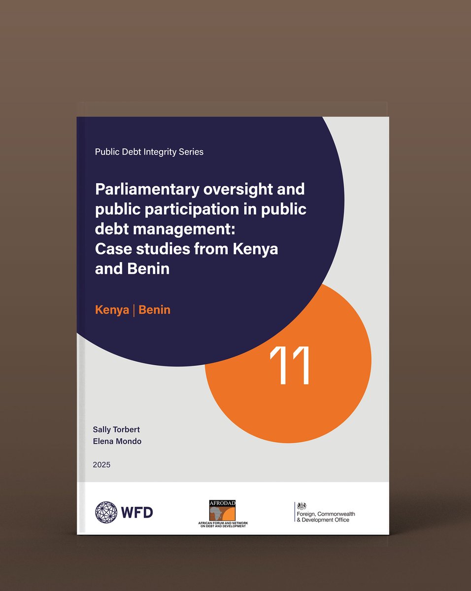 International Budget Partnership (@openbudgets) on Twitter photo 📘 New paper in the #PublicDebtIntegrity series written by our own <a href="/storbert/">Sally Torbert</a> and Elena Mondo for <a href="/WFD_Democracy/">Westminster Foundation for Democracy (WFD)</a> & <a href="/AFRODAD2011/">AFRODAD</a>, explores how African parliaments can strengthen debt accountability using 🇧🇯 Benin and🇰🇪 Kenya as case studies.
🔗 Read it here:ibp.tiny.us/public-debt-in… 📘 New paper in the #PublicDebtIntegrity series written by our own <a href="/storbert/">Sally Torbert</a> and Elena Mondo for <a href="/WFD_Democracy/">Westminster Foundation for Democracy (WFD)</a> & <a href="/AFRODAD2011/">AFRODAD</a>, explores how African parliaments can strengthen debt accountability using 🇧🇯 Benin and🇰🇪 Kenya as case studies.
🔗 Read it here:ibp.tiny.us/public-debt-in…