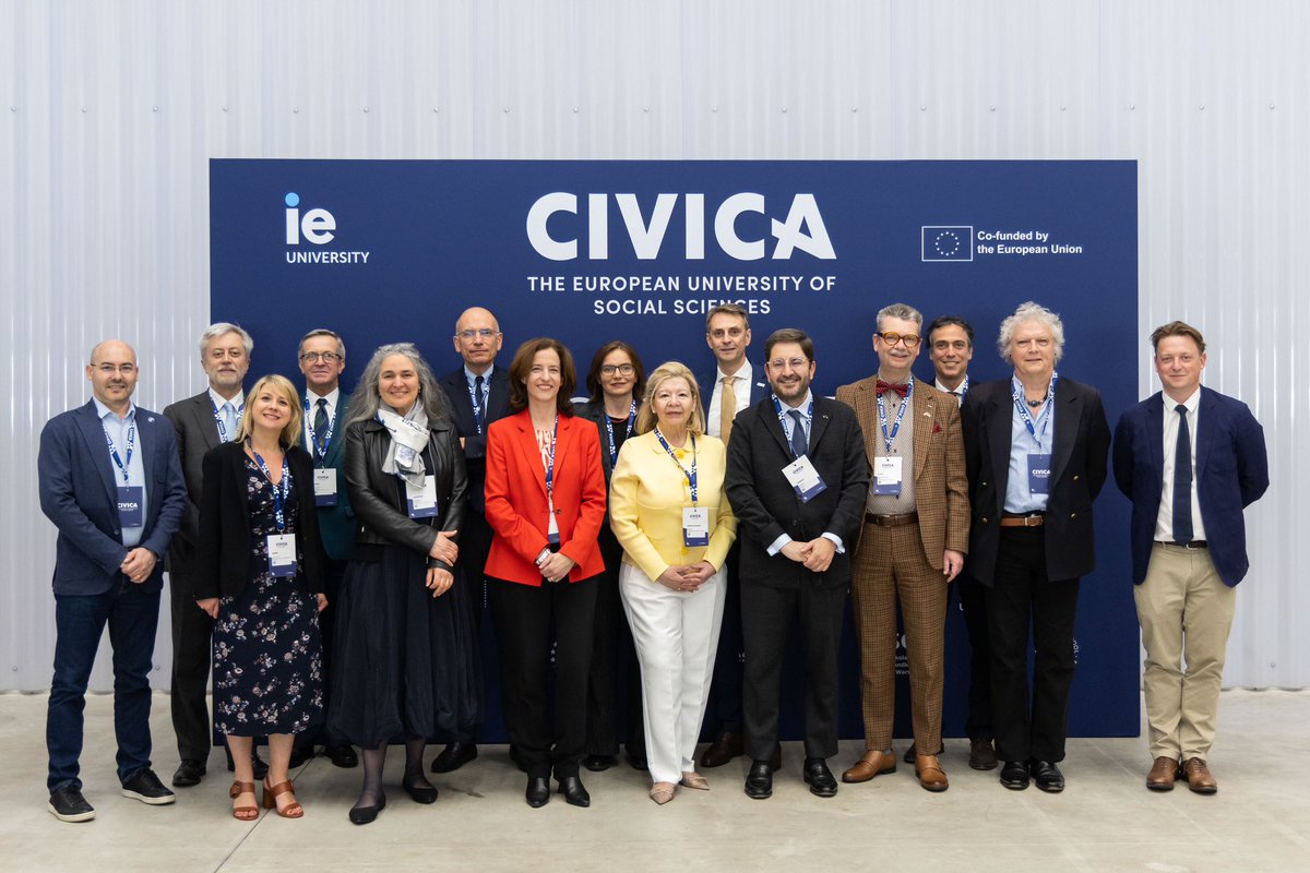 Manuel Muñiz (@manuelmunizv) on Twitter photo A big welcome to the <a href="/CIVICA_EU/">CIVICA The European University of Social Sciences</a> Global Forum 2025 at @IEUniversity, where we are rethinking the future of Europe through #HigherEd. 🎓🌍🇪🇺
I was honored to join the CIVICA Leadership Panel alongside <a href="/Cornelia_Woll/">Cornelia Woll</a> , Carsten Q. Schneider, <a href="/brik_t/">Tymofii Brik</a>, and Jeremy Perelman in a A big welcome to the <a href="/CIVICA_EU/">CIVICA The European University of Social Sciences</a> Global Forum 2025 at @IEUniversity, where we are rethinking the future of Europe through #HigherEd. 🎓🌍🇪🇺
I was honored to join the CIVICA Leadership Panel alongside <a href="/Cornelia_Woll/">Cornelia Woll</a> , Carsten Q. Schneider, <a href="/brik_t/">Tymofii Brik</a>, and Jeremy Perelman in a