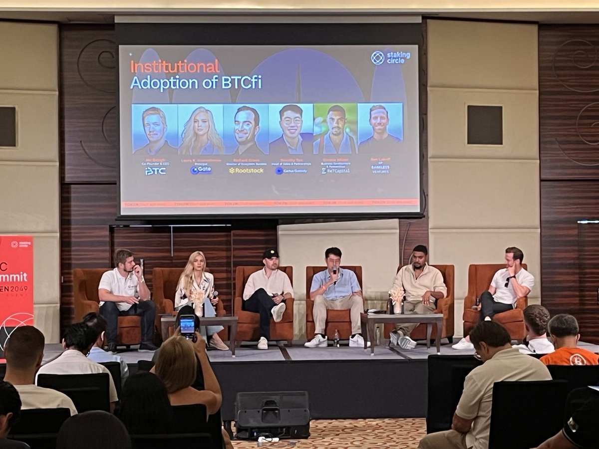 iBTC Network (@ibtcnetwork) on Twitter photo The caliber of people at the BTC Summit by <a href="/stakingcircle/">Staking Circle</a> was unreal
From technical discussions to big picture vision talks, every conversation felt meaningful
This is how we build the future of finance - one interaction at a time
What meaningful conversations are you having The caliber of people at the BTC Summit by <a href="/stakingcircle/">Staking Circle</a> was unreal
From technical discussions to big picture vision talks, every conversation felt meaningful
This is how we build the future of finance - one interaction at a time
What meaningful conversations are you having