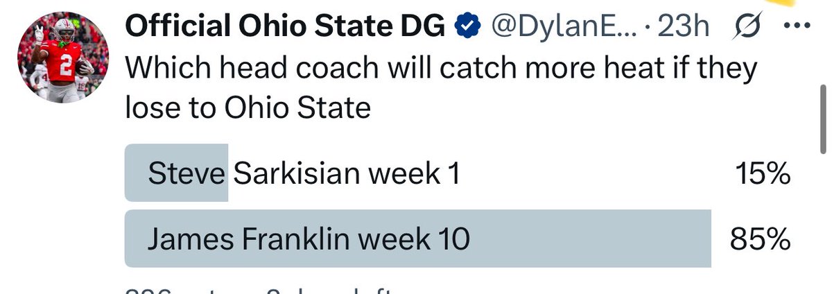 Official Ohio State DG tweet media