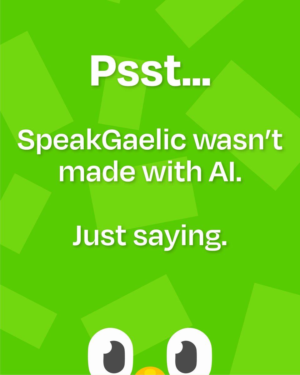SpeakGaelic's tweet image. 🦉🔨🤭