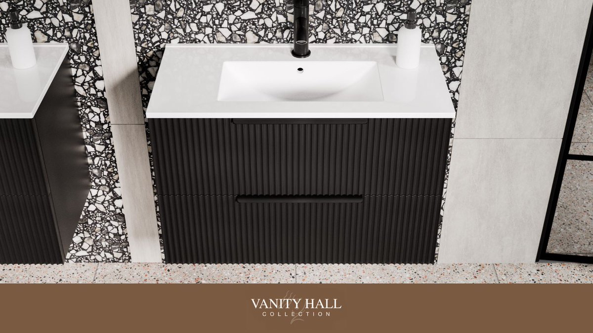 🛁 Stunning in design, our new Convex Fluted doorstyle is available in 14 on-trend painted finishes.
vanity-hall.com/collections/de… 
#VanityHall #BathroomFurniture #BathroomStorage #DesignerBathroom #BritishManufacturer