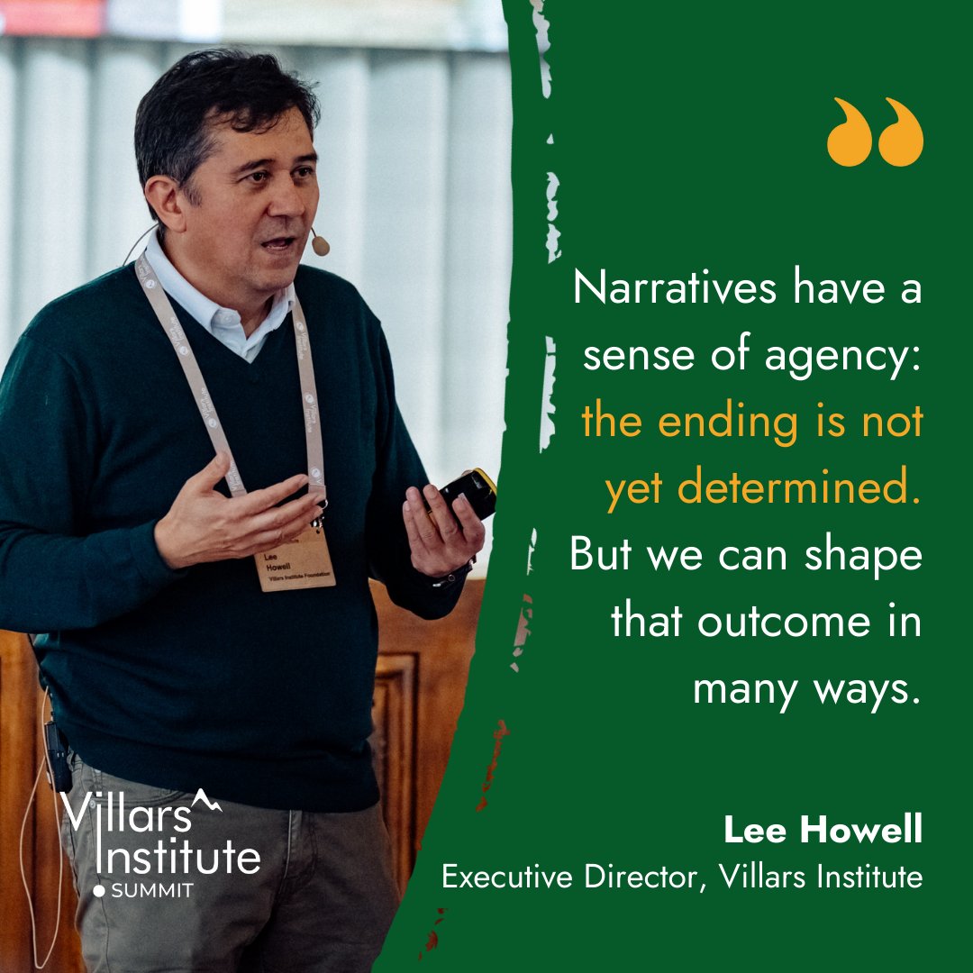 The Villars Institute (@villarsideas) on Twitter photo Storytelling raises awareness, but narratives inspire action—showing change is possible. Lee Howell from the Villars Summit 2025 reminds us that powerful stories can reframe fear into possibility. 🙌 <a href="/villarsnotes/">Lee Howell</a> #VillarsInstitute #NarrativeForAction #CollectiveImpact Storytelling raises awareness, but narratives inspire action—showing change is possible. Lee Howell from the Villars Summit 2025 reminds us that powerful stories can reframe fear into possibility. 🙌 <a href="/villarsnotes/">Lee Howell</a> #VillarsInstitute #NarrativeForAction #CollectiveImpact