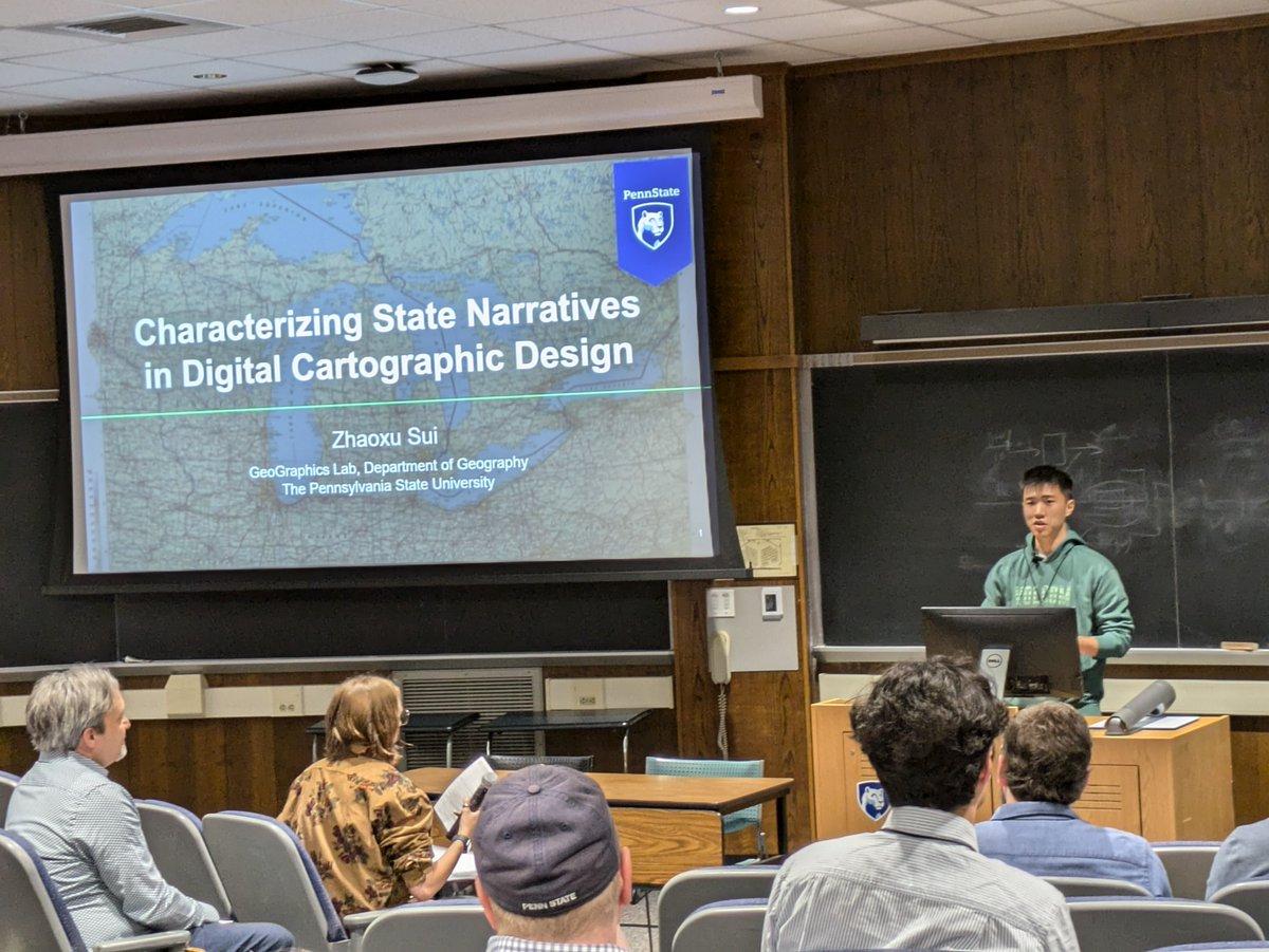Geospatial Education at Penn State (@pennstategis) on Twitter photo The No Boundaries symposium this past weekend was a great success! Our online and <a href="/psugeography/">Penn State Geography</a> resident grad students shared their research and discussed professional development. Can't wait for next year! The No Boundaries symposium this past weekend was a great success! Our online and <a href="/psugeography/">Penn State Geography</a> resident grad students shared their research and discussed professional development. Can't wait for next year!