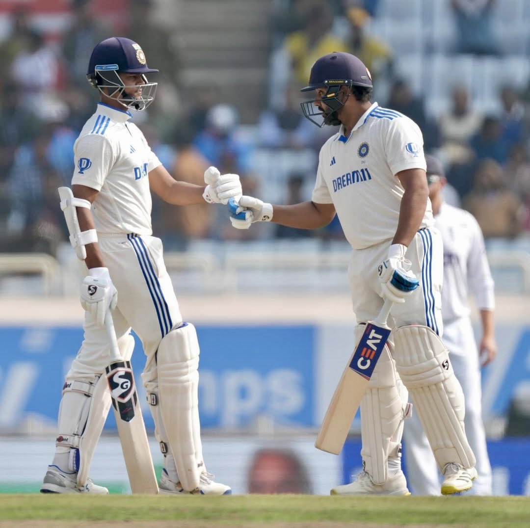Rohit bhai, sharing the crease with you in whites was nothing less than a blessing. Thank you for everything 🙂