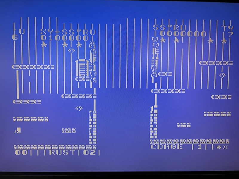z80Robot's tweet image. Artefactos gráficos, qué juego es ? 🤔 #MSX ☔️