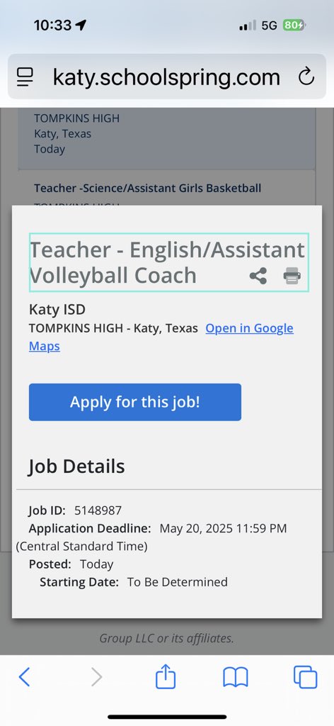 We’re hiring!!! Are you English certified? Shoot me a dm! We would love to have you.