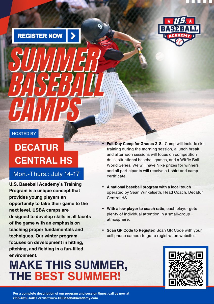 DCHS Baseball (@dcbaseballhawks) on Twitter photo DC Baseball Summer Camp 2025.
Register Now!
<a href="/MSDDecatur/">MSD Decatur</a> <a href="/DCHS_Athletics/">DCHS Athletics</a>
app.usbaseballacademy.com/camps/summer-c… DC Baseball Summer Camp 2025.
Register Now!
<a href="/MSDDecatur/">MSD Decatur</a> <a href="/DCHS_Athletics/">DCHS Athletics</a>
app.usbaseballacademy.com/camps/summer-c…