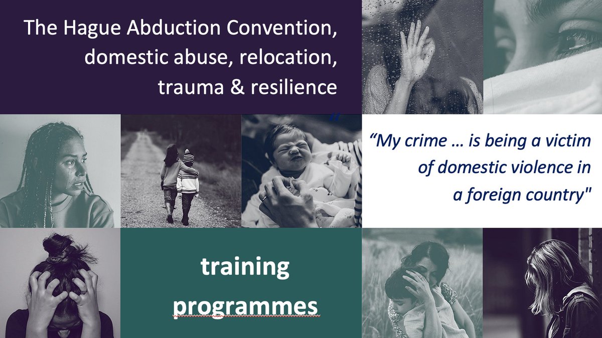 FiLiAHagueMums's tweet photo. Our website now includes training programmes on
DV & the #HagueAbductionConvention
Relocation
Trauma & Resilience
from
#FHM, #HagueExplained, #GlobalARRK, #Echo, #SanctuaryforFamilies, #TexasRioGrandeLegalAid.
Check it out here:
https://t.co/6jSyhUjUBA
@FiLiA_charity https://t.co/wpvKhlxpLk