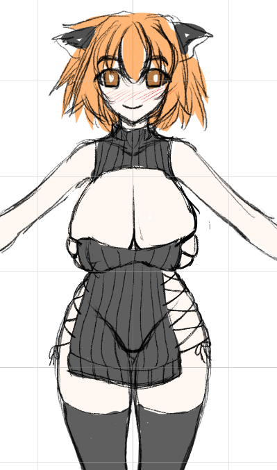 メン限サーバーで案貰ったんだけどこういうのどう?
ver4のノーマル衣装の改編案良ければ画像とか文章で教えてほしい! 