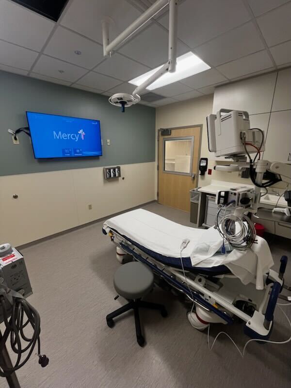 We're thrilled to celebrate a major milestone with <a href="/mercysaintlouis/">Mercy St. Louis</a>! Today Emergency Department rooms at the newly expanded Mercy Fort Smith campus went live and in a few weeks, ICU rooms will follow!

#PatientExperience #HospitalInnovation #DigitalHealth #GoLive