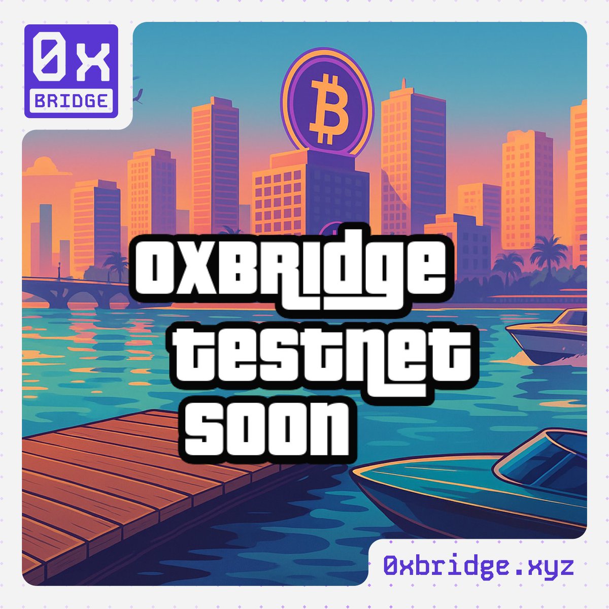 GTA VI might be coming next year, but we have something of our own hitting the streets before that😎

0xBridge Testnet Soon⏳
geBTC, anon.