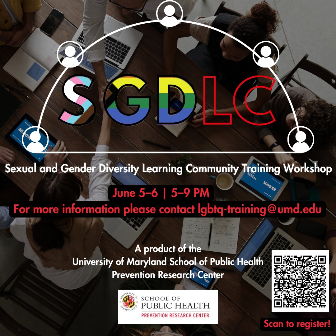 We’re offering two sessions of the SGDLC Workshop! This 7-CEU-eligible training helps mental health providers and organizations enhance their LGBTQ+ competence. Join us on June 5-6.  Click the link in our bio to  learn more!  #mentalhealthawareness #lgbtq