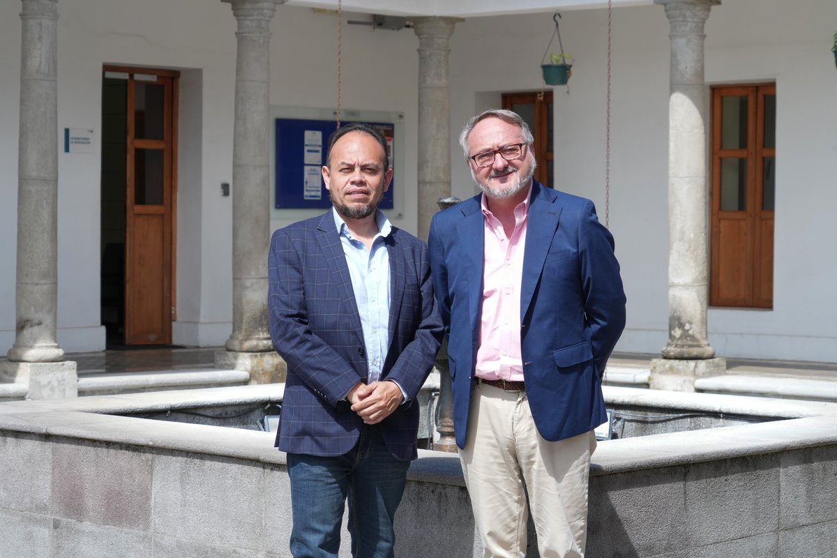 📡👏 Seguimos construyendo puentes que impulsan el conocimiento y el progreso.

La grata visita a la <a href="/UniYachayTech/">Universidad Yachay Tech</a>, permite a <a href="/UNIRuniversidad/">Universidad Internacional de La Rioja (UNIR)</a> dar seguimiento a los acuerdos suscritos y avanzar en la implementación de acciones conjuntas, como la oferta de cupos para programas de
