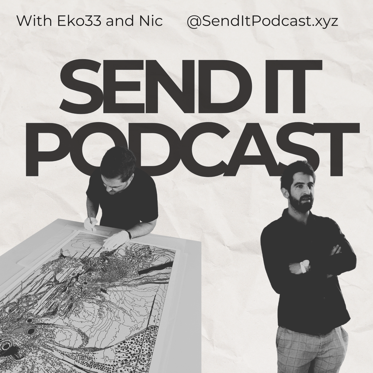 senditpodcast's tweet image. We&apos;ve already recorded the next episodes with our favorite people and friends.

Starting next week, we&apos;ll release one episode weekly and are excited to see where this takes us
