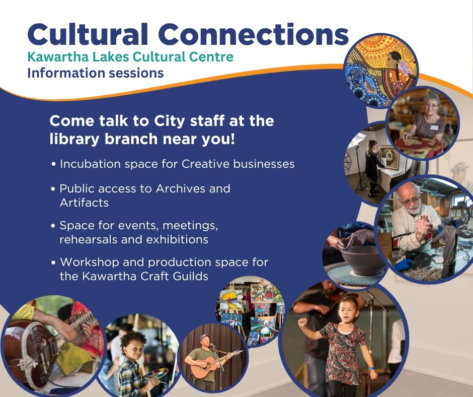 Want to learn more about the cultural centre initiative that the city and cultural groups have been working on over the last few years? Join city staff at the Norland library May 12th, 2pm-4pm.