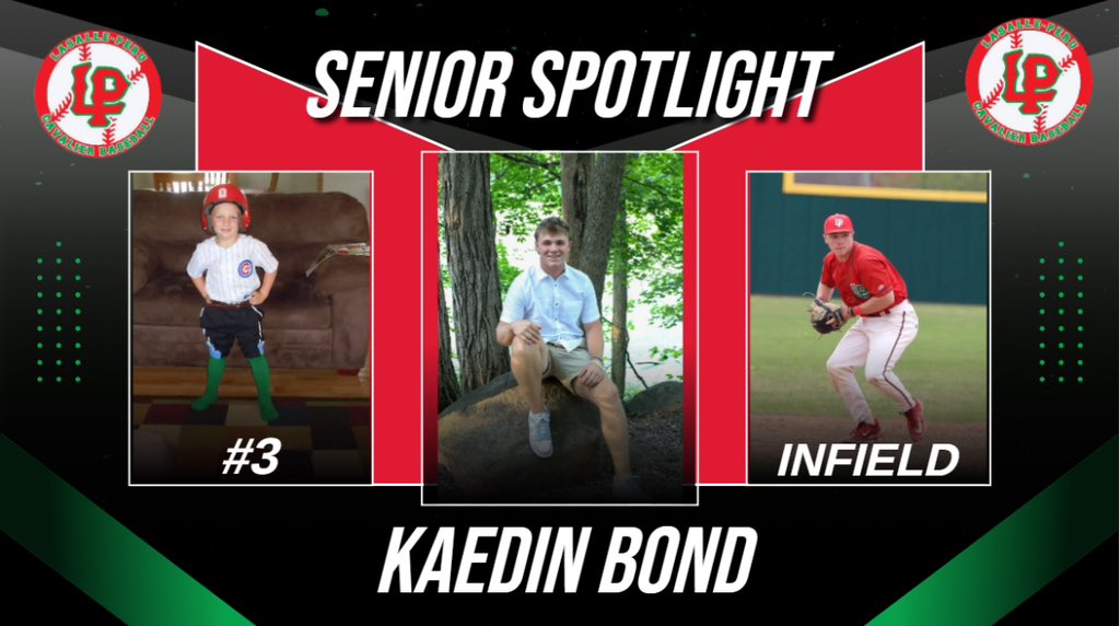 #3 Kaedin Bond-3-year varsity contributor and starting 3rd basemen! <a href="/LPHS_Activities/">LP Athletics & Activities</a> <a href="/LPCavaliers/">LP High School</a> #GRINDitout #CavyBoys